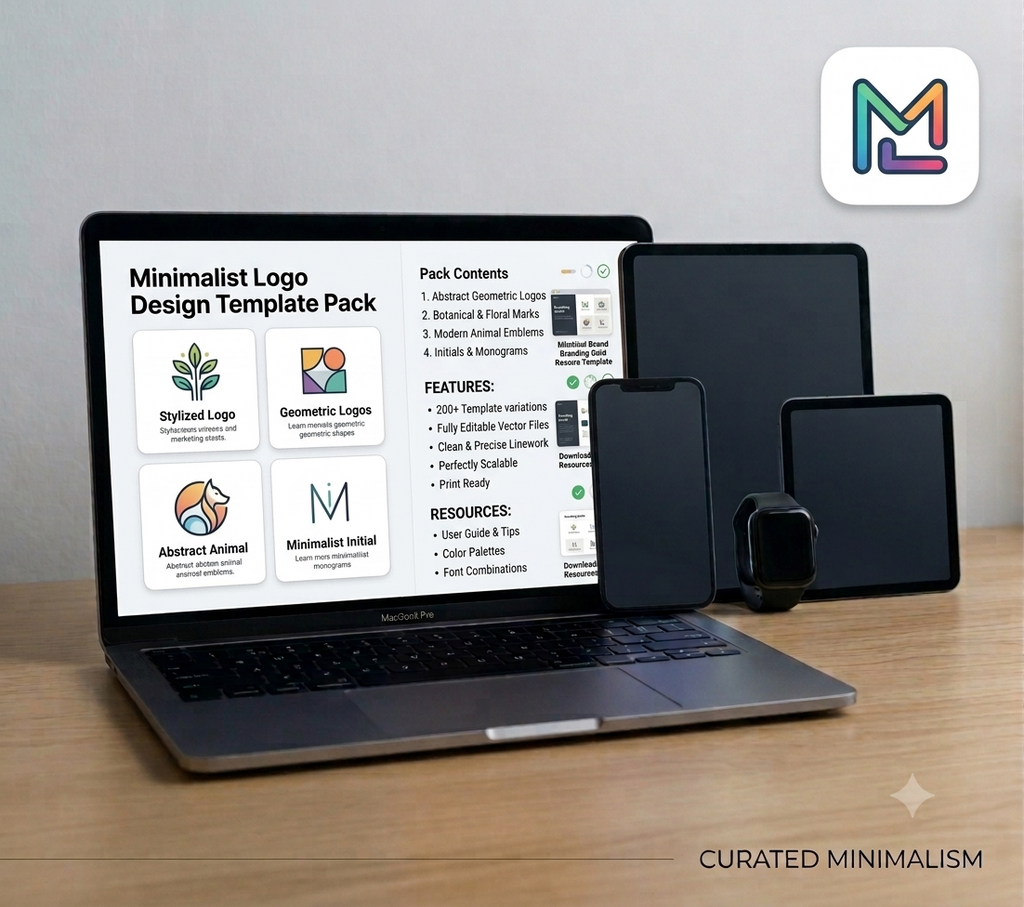 Minimalist Logo Design Template Pack